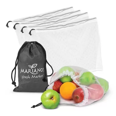 Origin 5 Piece Polyester Produce Bag Set