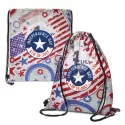 Tacoma Polyester Drawstring Backpack