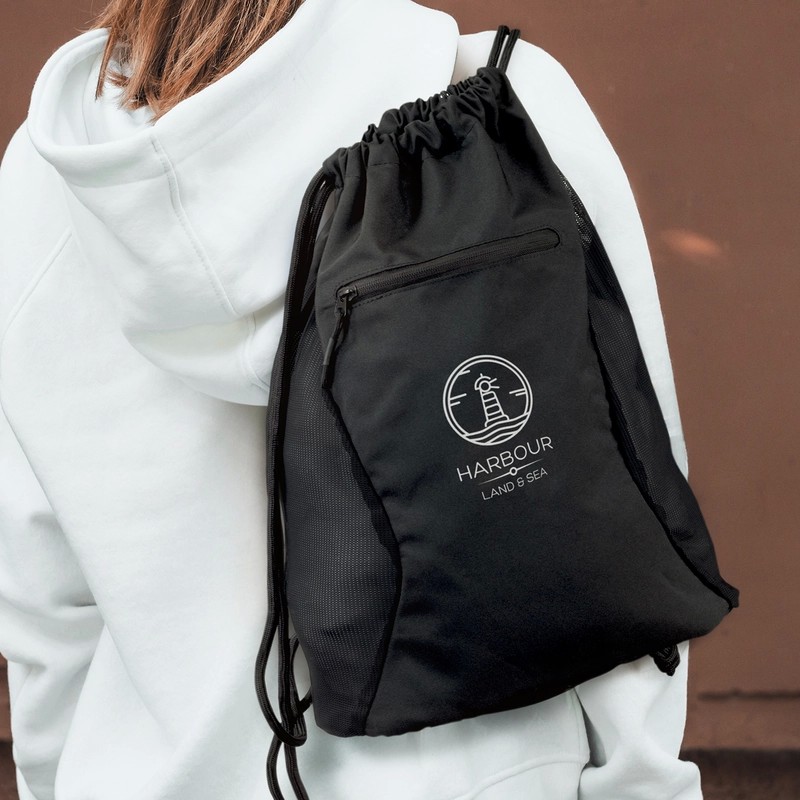 Royale Polyester Drawstring Backpack