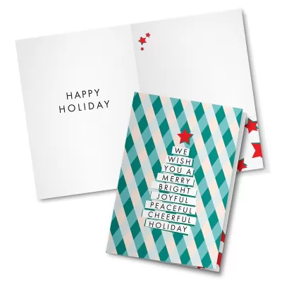 A5 Cardboard Gift Card