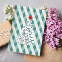 A5 Cardboard Gift Card