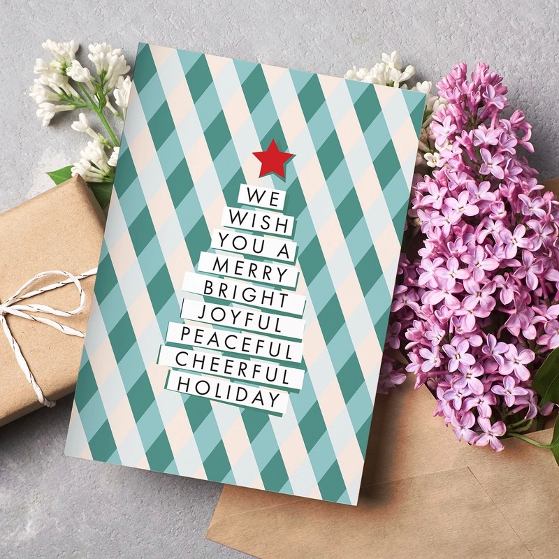 A5 Cardboard Gift Card