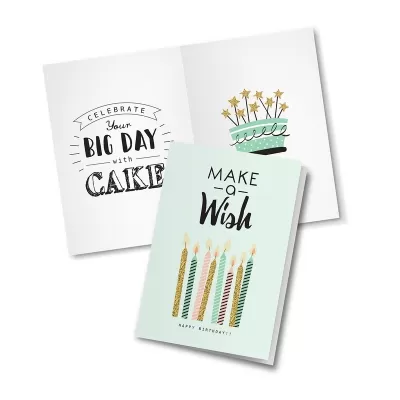 A6 Cardboard Gift Card