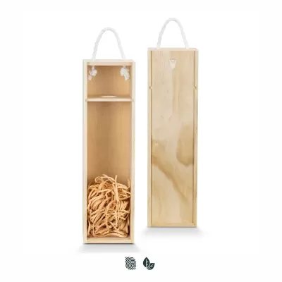 Tuscany Single Pine Wine Gift Box