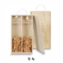 Tuscany Double Pine Wine Gift Box
