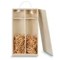 Tuscany Double Pine Wine Gift Box