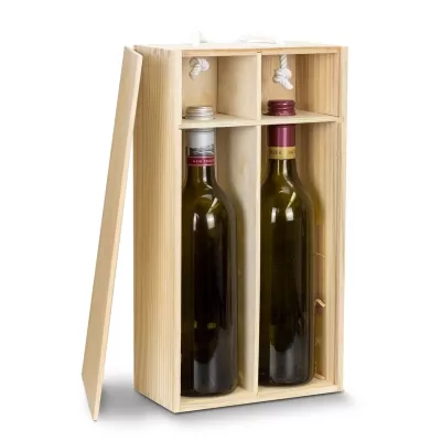Tuscany Double Pine Wine Gift Box