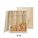 Tuscany Triple Pine Wine Gift Box