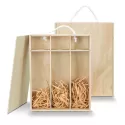 Tuscany Triple Pine Wine Gift Box