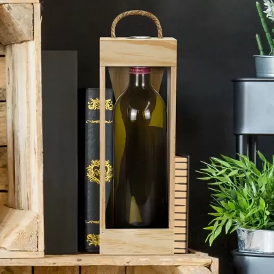 Catalonia Single Pine Wine Crate