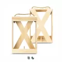 Catalonia Double Pine Wine Crate