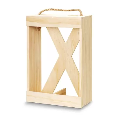 Catalonia Double Pine Wine Crate