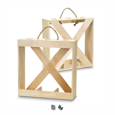 Catalonia Triple Pine Wine Crate