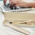 Choice Wheat Straw Stationery Set