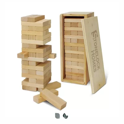 Wooden Tumbling Tower