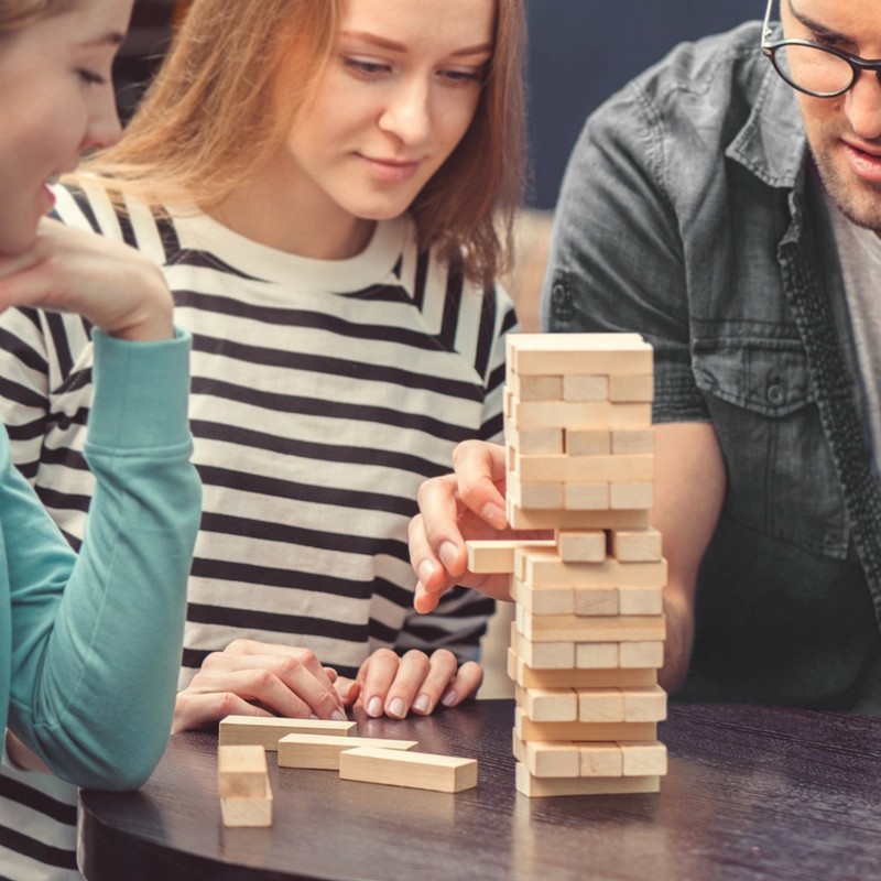 Wooden Tumbling Tower
