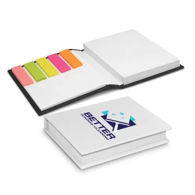 Hard Cover Sticky Note and Flag Set