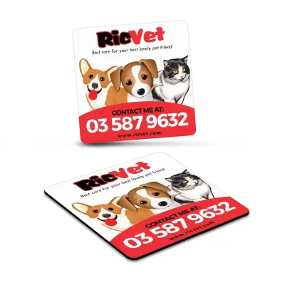 65 x 65mm Square Fridge Magnet