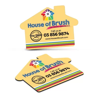 70 x 50mm House Shape Fridge Magnet