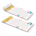 DLE Vertical 50 Leaf Paper Notepad