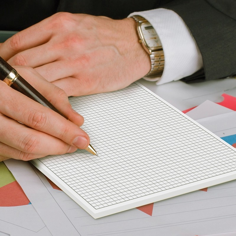 Graph A4 Paper Notepad