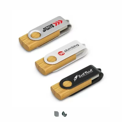 Helix 4GB Bamboo USB Flash Drive