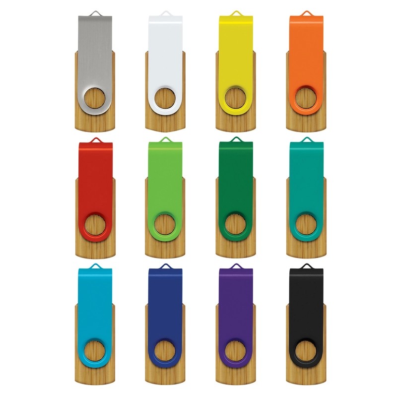 Helix 4GB Bamboo USB Flash Drive