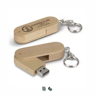 Maple 8GB Wood USB Flash Drive