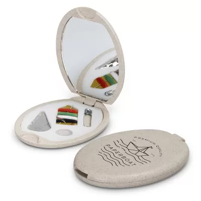 Compact Wheat Straw Sewing Kit