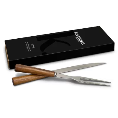 Keepsake 2 Piece Stainless Steel Carving Set