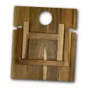 Keepsake Acacia Folding Wine Table