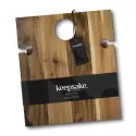 Keepsake Acacia Folding Wine Table