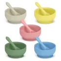 Kids Silicone Suction Bowl Set