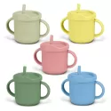 Kids 250ml Silicone Sipper Cup