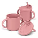 Kids 250ml Silicone Sipper Cup
