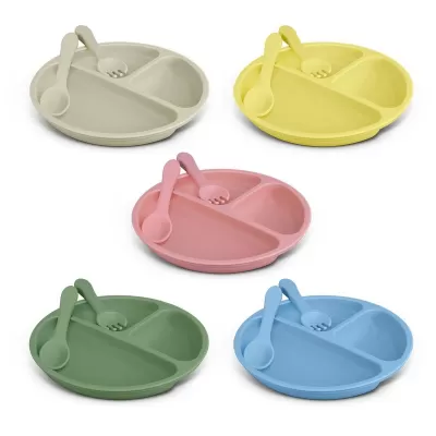 Kids Silicone Plate Set
