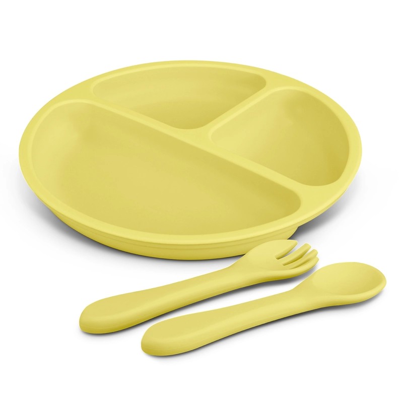 Kids Silicone Plate Set