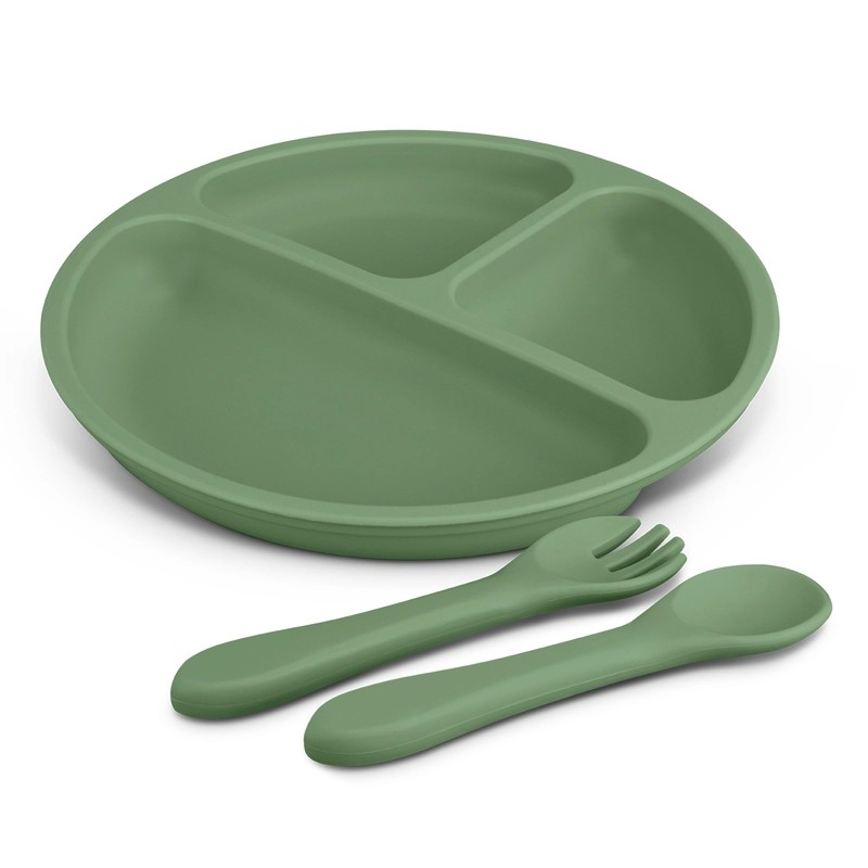 Kids Silicone Plate Set