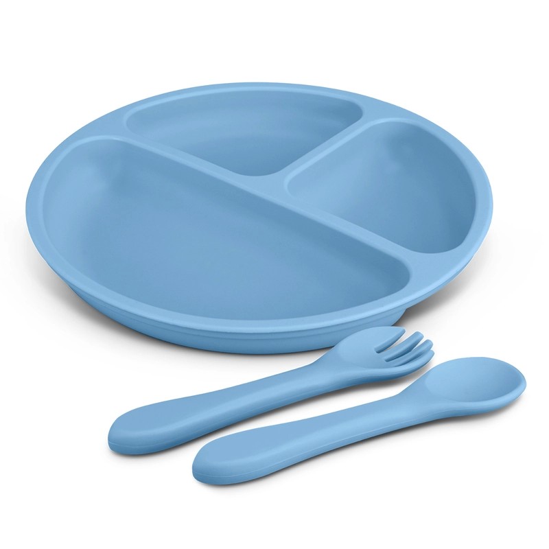 Kids Silicone Plate Set