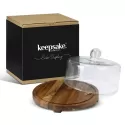 Keepsake Glass Cake Display