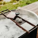 Keepsake Acacia Bath Caddy