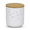 NATURA Ceramic Candle with Bamboo Lid