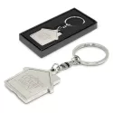 House Metal Keyring