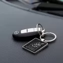 Capulet Square PU Keyring