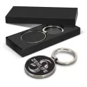 Capulet Round PU Keyring