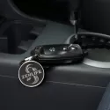 Capulet Round PU Keyring
