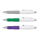 Turbo White Barrel Metal Pen
