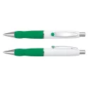 Turbo White Barrel Metal Pen