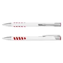 Panama Grip White Barrel Metal Pen