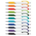 Jet White Barrel Plastic Pen